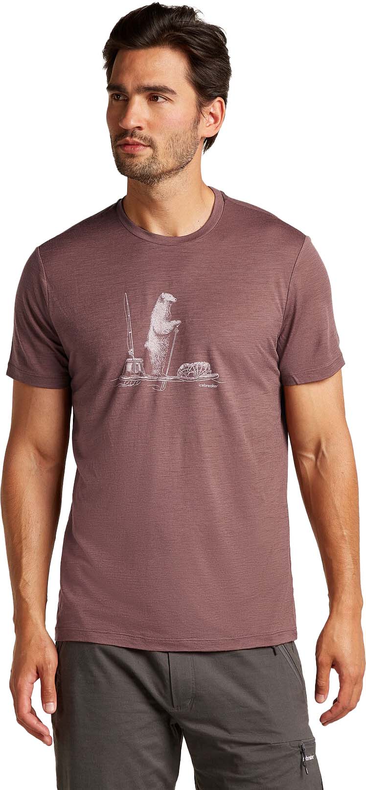 Merino 150 Tech Lite SS Tee Polar Paddle Herre Carob