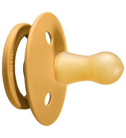 Bibs Colour Schnuller - Gr. 2 - Naturgummi - Mustard