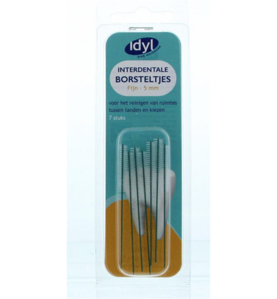 Idyl Interdentaal borstels fijn 5mm (7 stuks)