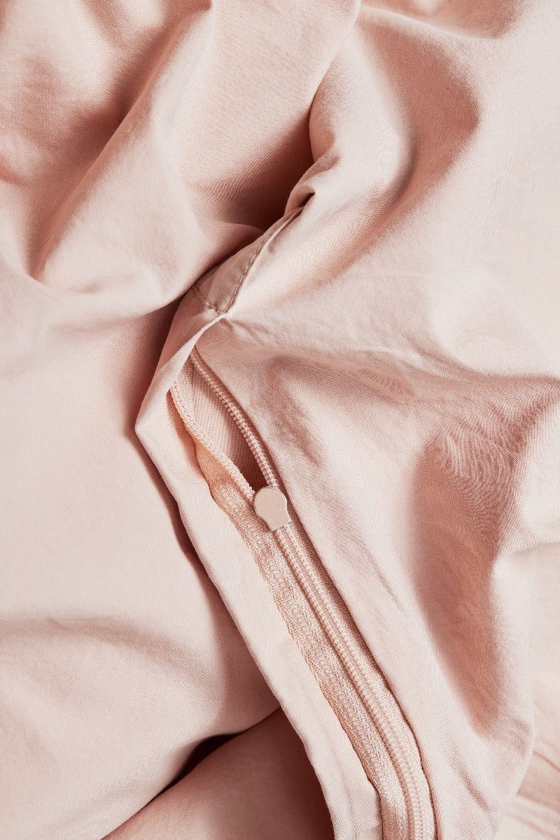 Bahne Interior  Pure Curly Percal sengetøj - rosa