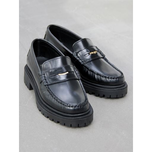 Playboy Footwear Birgitte Loafers, Black Polido, 39