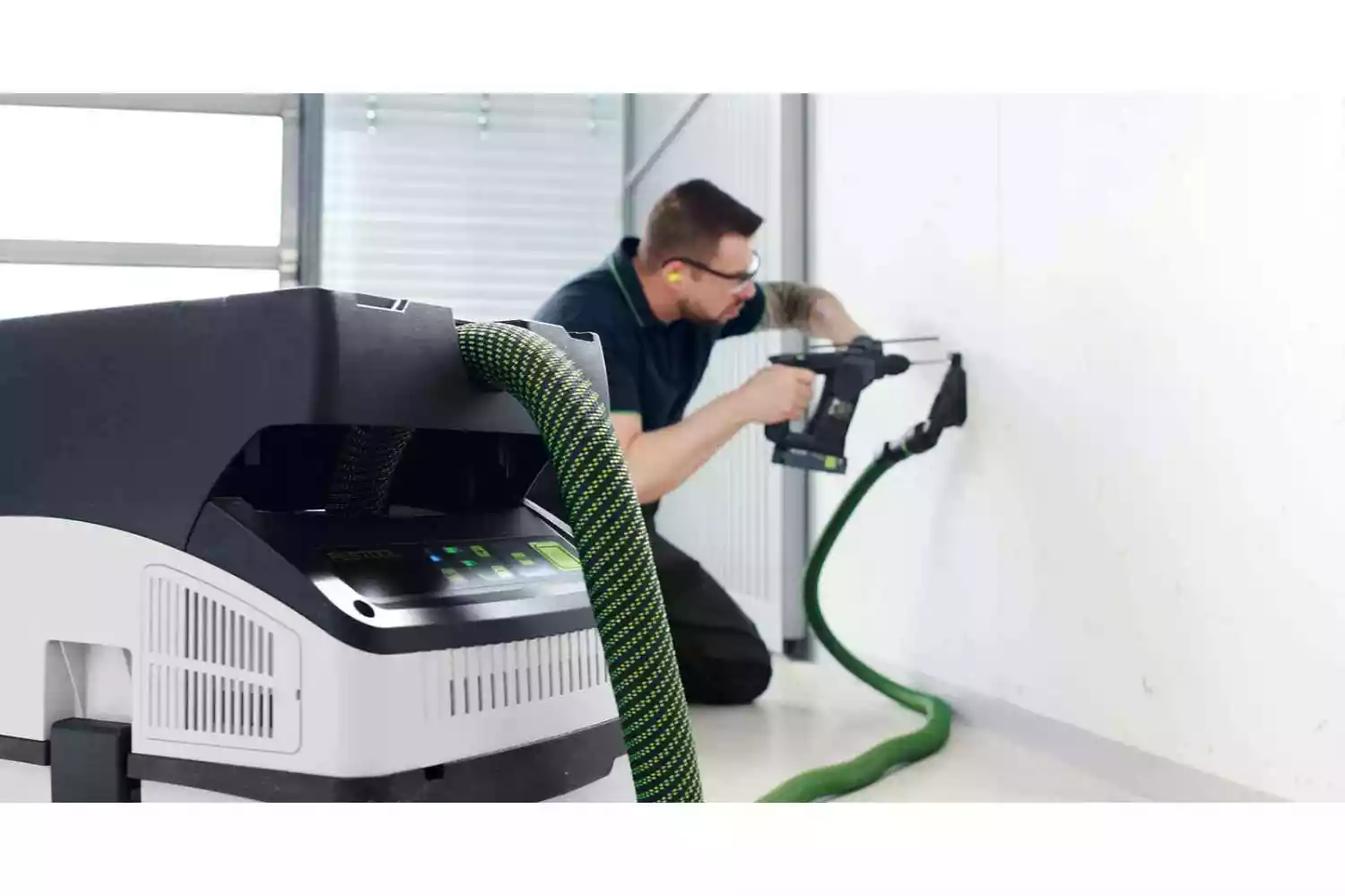Festool CTLC MINI I-Basic 36V (2x18V) Li-Ion accu stofzuiger body - 3100l/min