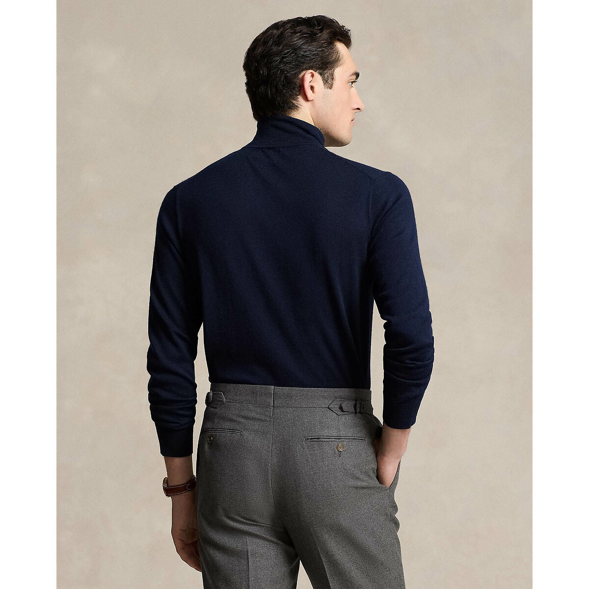 POLO RALPH LAUREN<br>Jaqueta em lã merino
