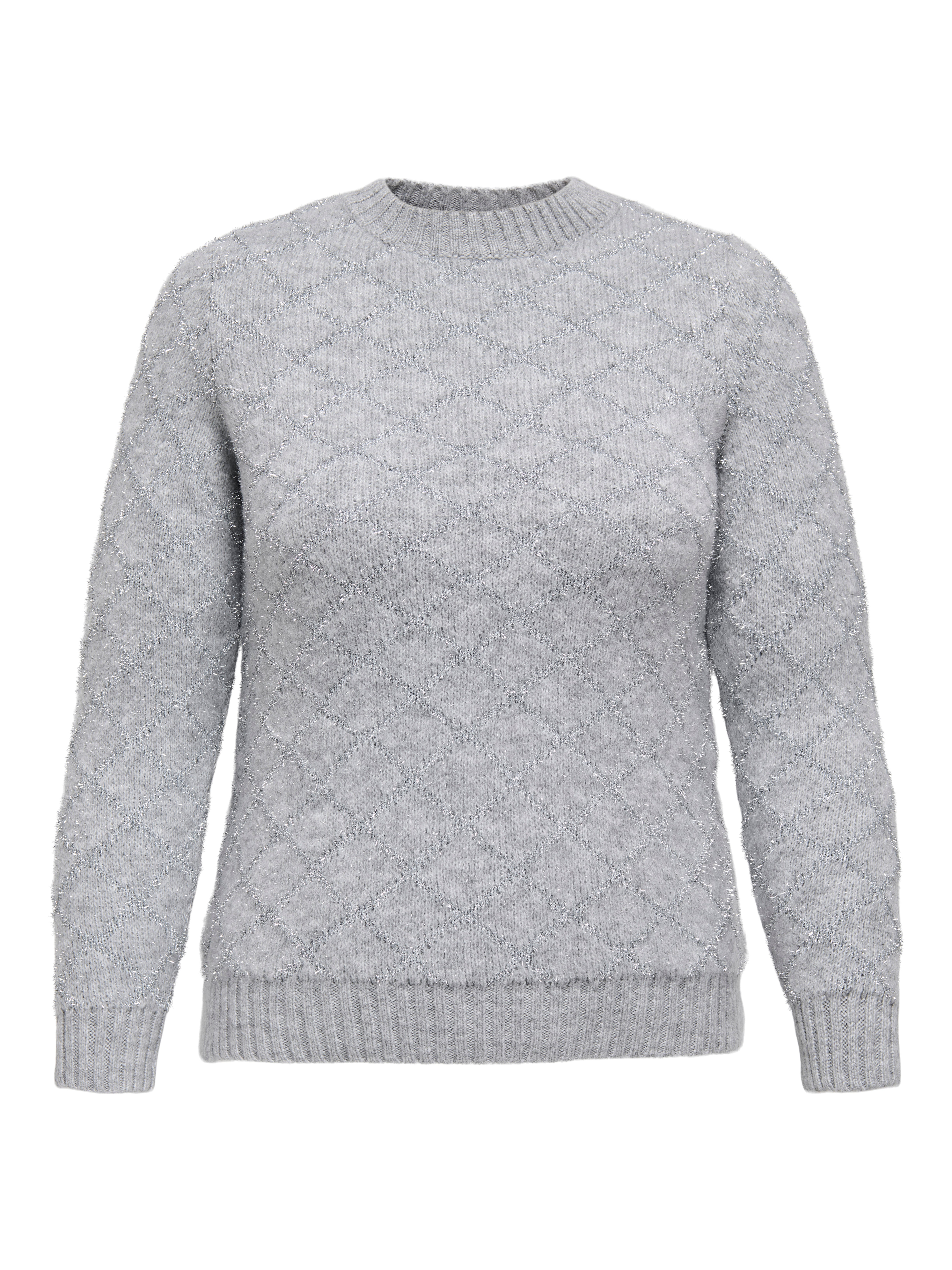 CARALBA Strickpullover Medium Grey Melange