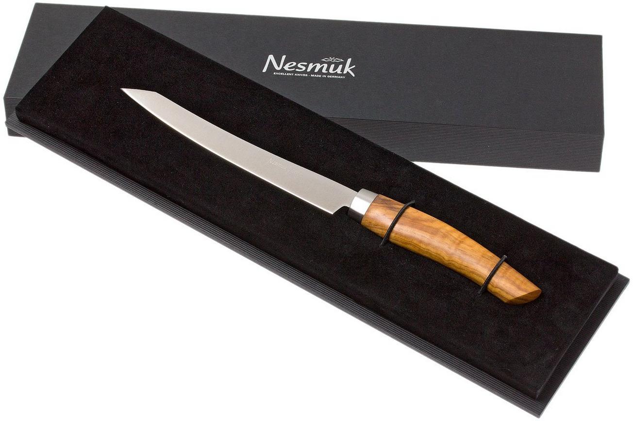 Nesmuk SOUL slicer 16 cm, olijfhout, S3O1602012