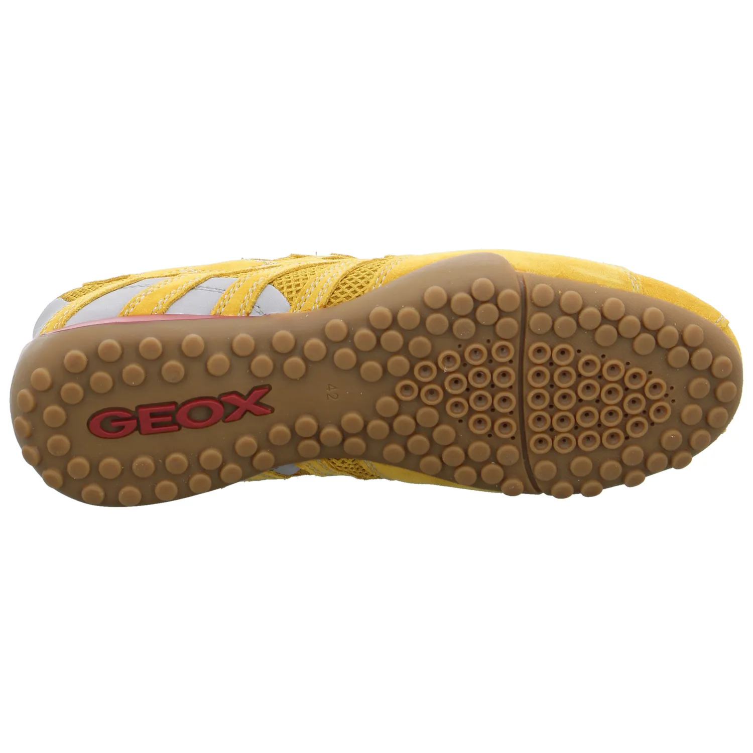GEOX Halbschuhe Sneaker Gelb Leder
