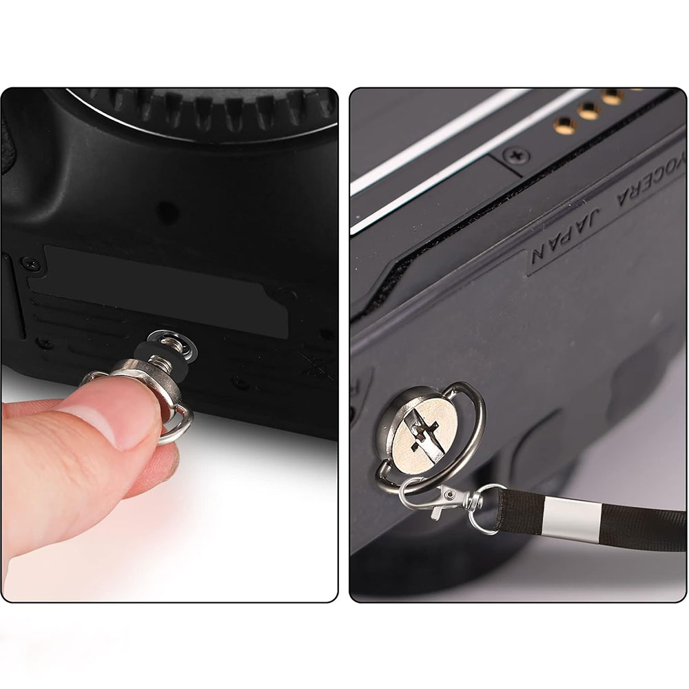 Sicherheitsstecker D-Ring Adapter für Kameras / GoPro mit 1/4