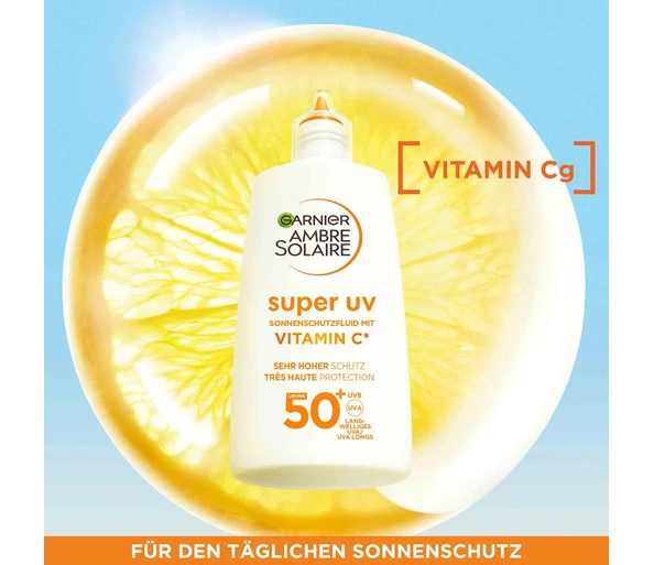 Ambre Solaire Super UV Vitamin C Anti-Dark-Spot Fluid  SPF50