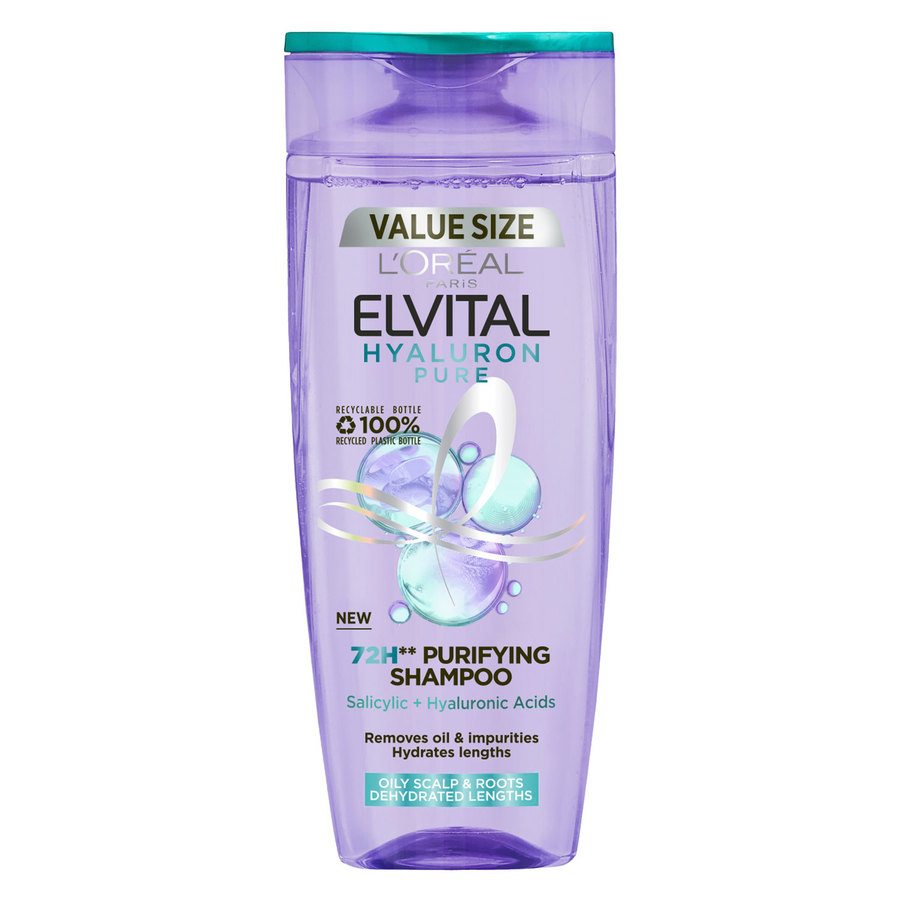 L'Oréal Paris Elvital Hyaluron Pure Shampoo for Dehydrated Hair 250ml