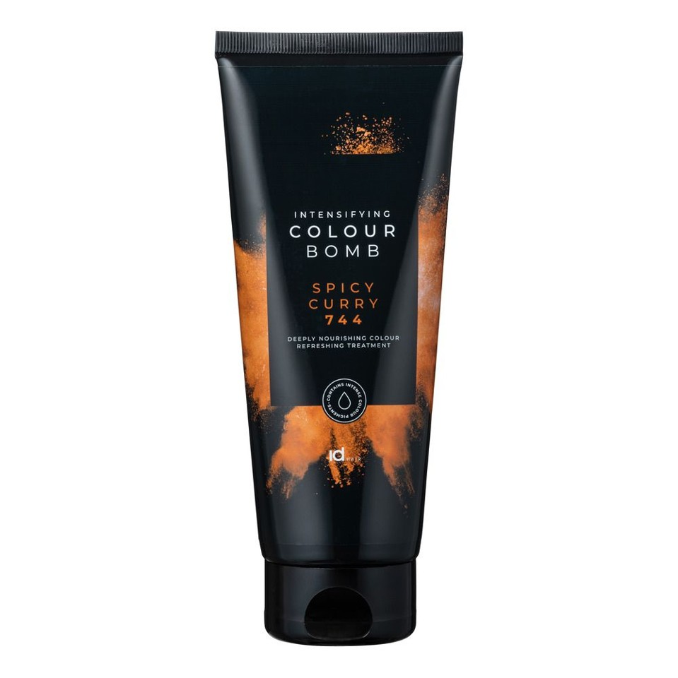IdHAIR - Colour Bomb Spicy Curry 744 200 ml - Hårfarve