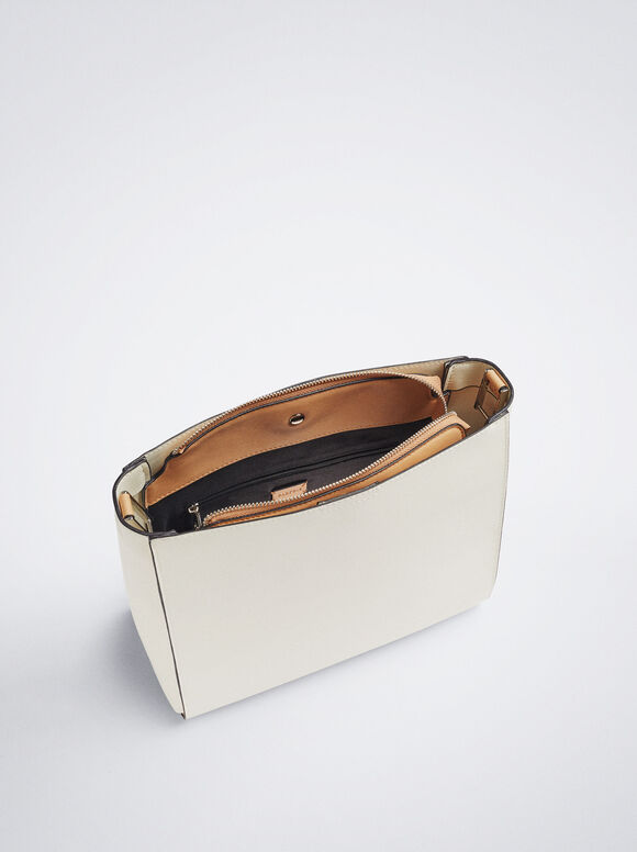 Bolsa de ombro para uso diário - Off-White