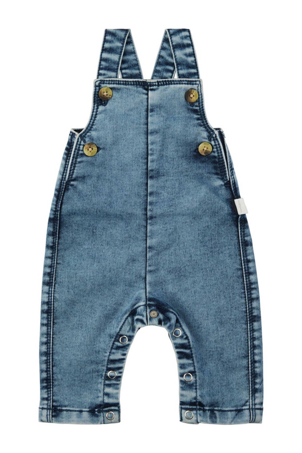 Noppies regular tuinbroek blauw
