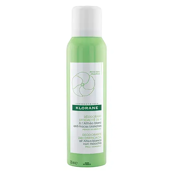 Klorane Althéa Blanc Déodorant Spray 24h 125ml
