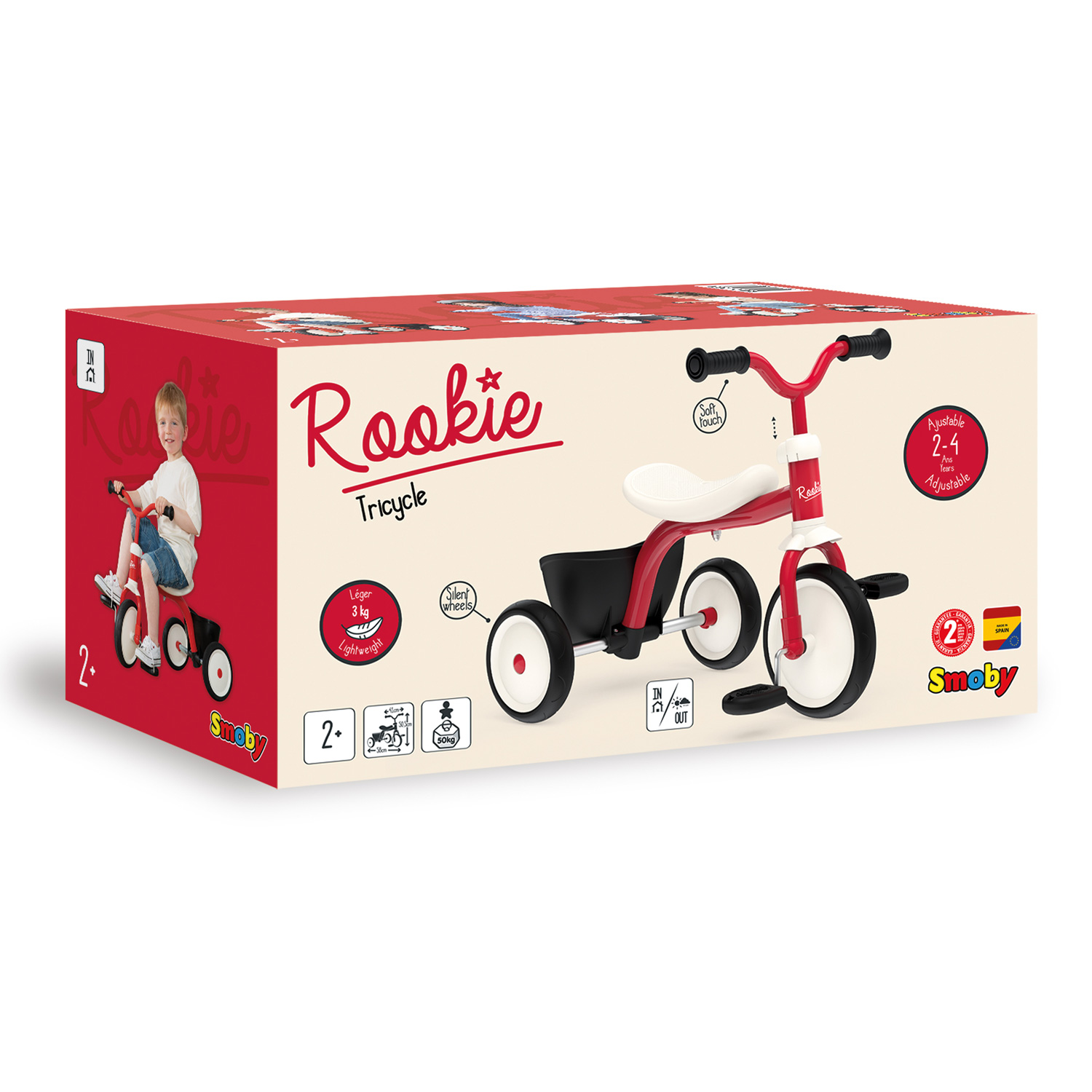 Smoby Rookie Trike Driewieler