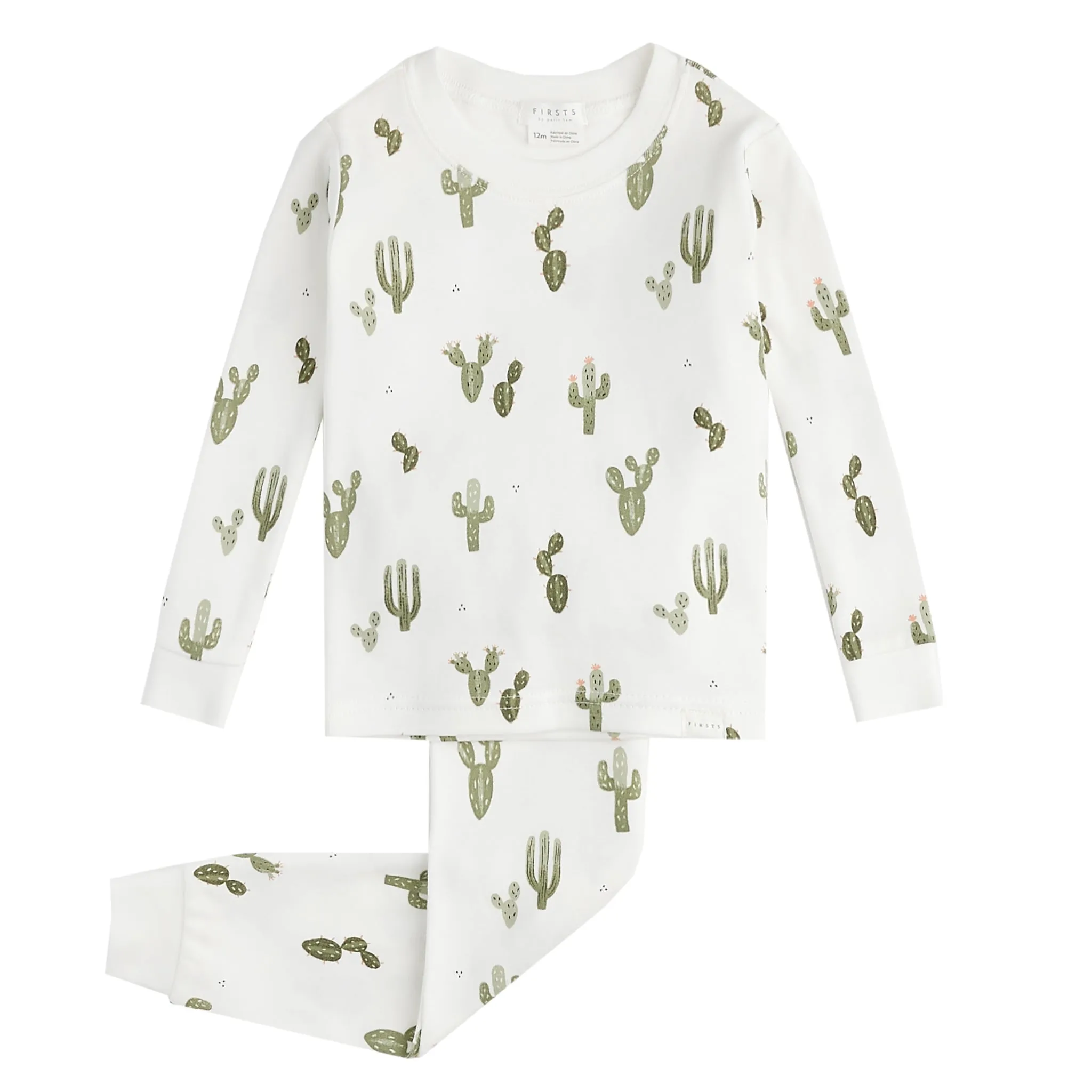 Firsts par Petit Lem Pyjama 2 Pièces Cactus 12-24mois
