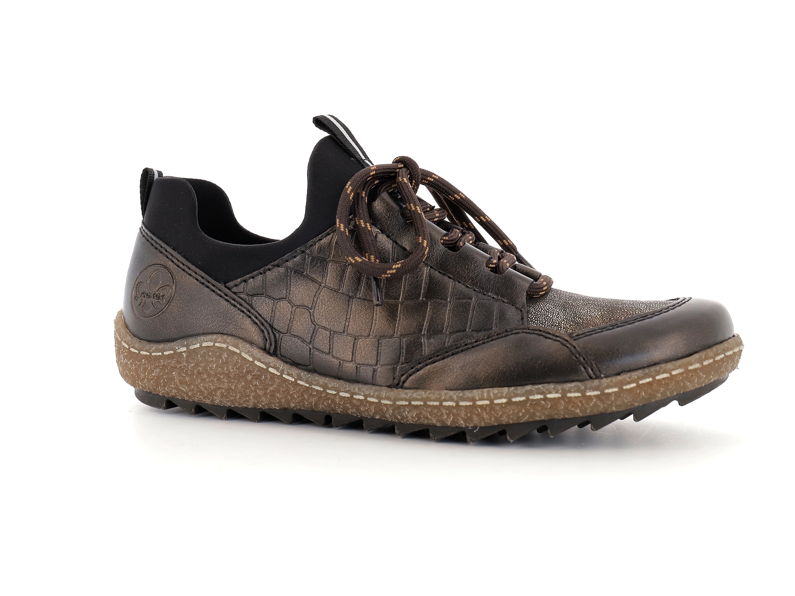 Rieker-L7554 Synthétique Bronze