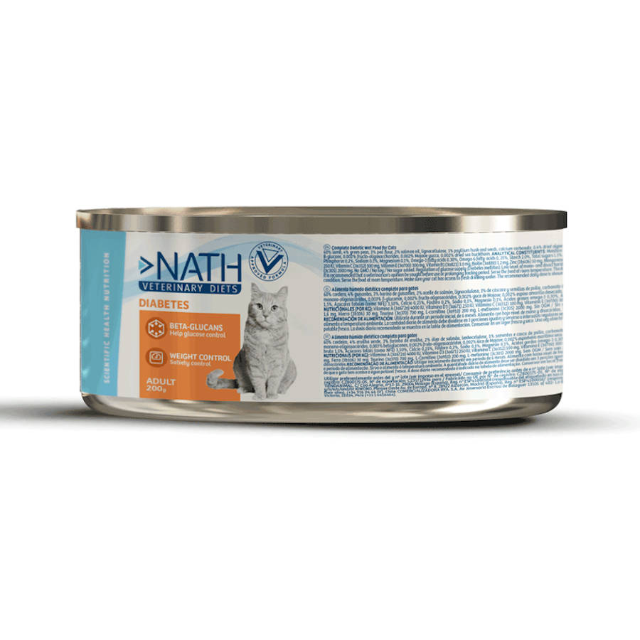 Nath Veterinary Diets - Lata para Diabéticos em Gatos