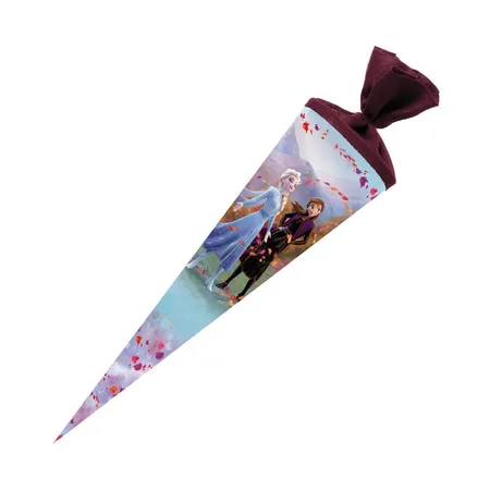 Nestler Schultüte Frozen 2 Filzverschluss 70cm rund