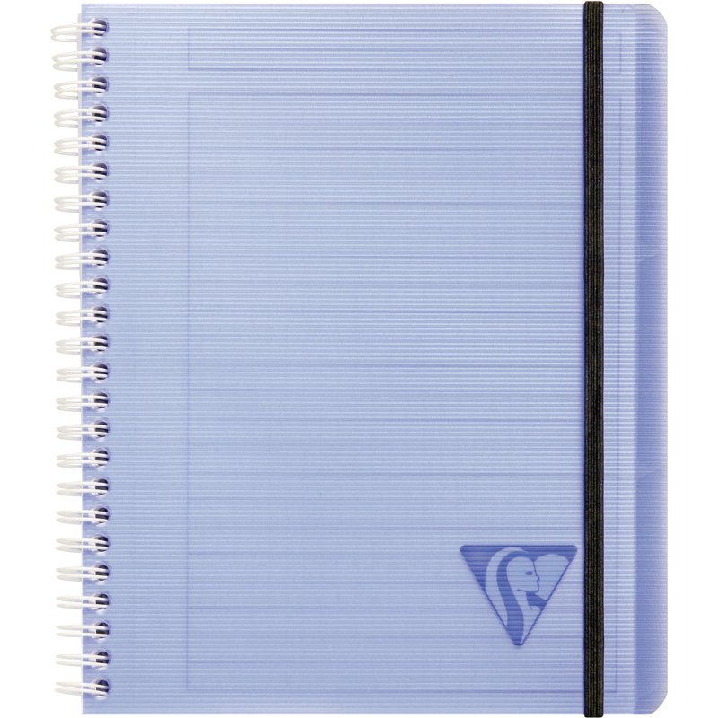 Cahier spirale Proactiv'book Linicolor format 16 x 21 cm - blanc ligné