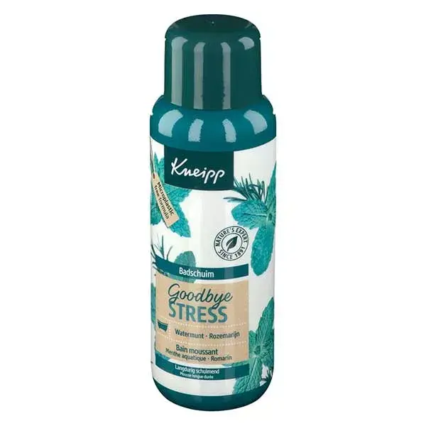 Espuma de Banho Kneipp Goodbye Stress com Hortelã Aquática e Alecrim 400ml