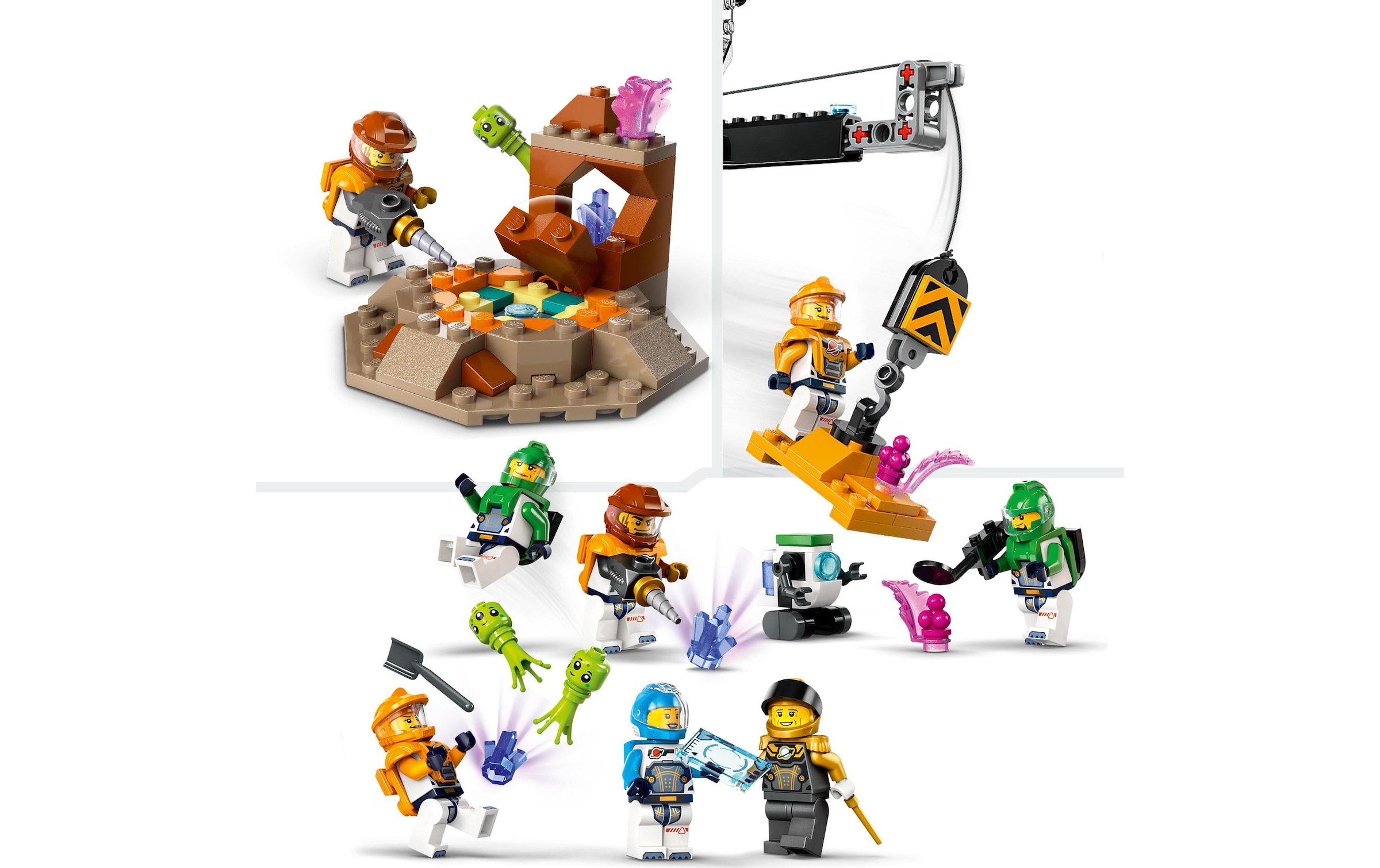 LEGO® Spielbausteine »Raumbasis mit Startrampe 60434«