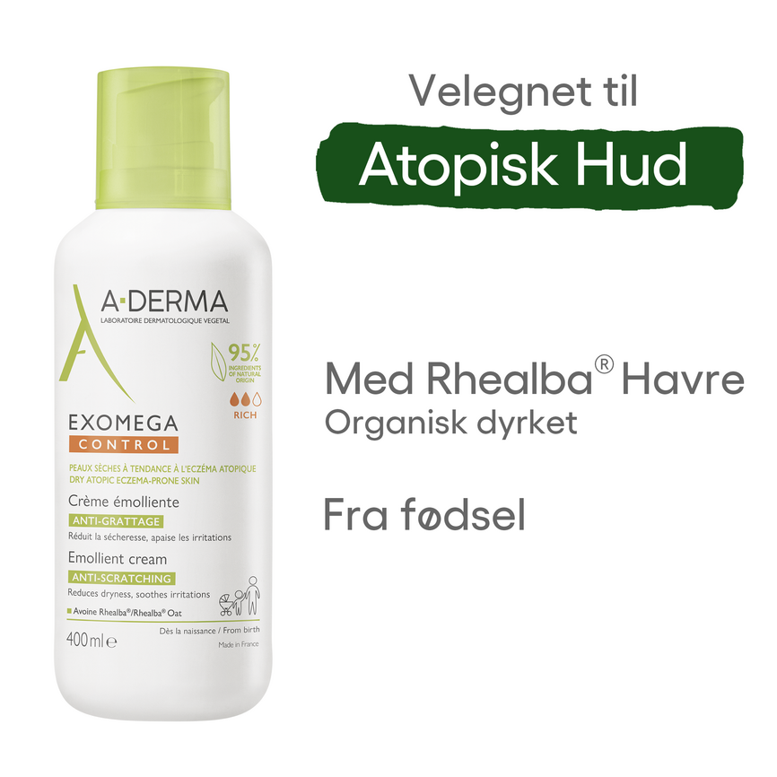 A-Derma Exomega Control Cream 400 ml