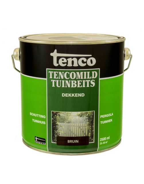 Tenco Tencomild Dekkend - Tuinbeits - 2.5 l Bruin Dekkend