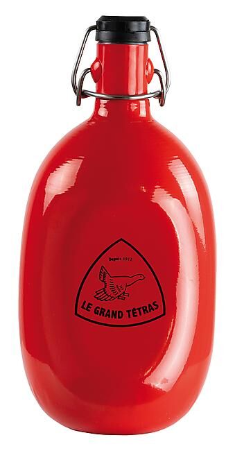 LE GRAND TETRAS - GOURDE ORIGINALE CONCAVE ROUGE