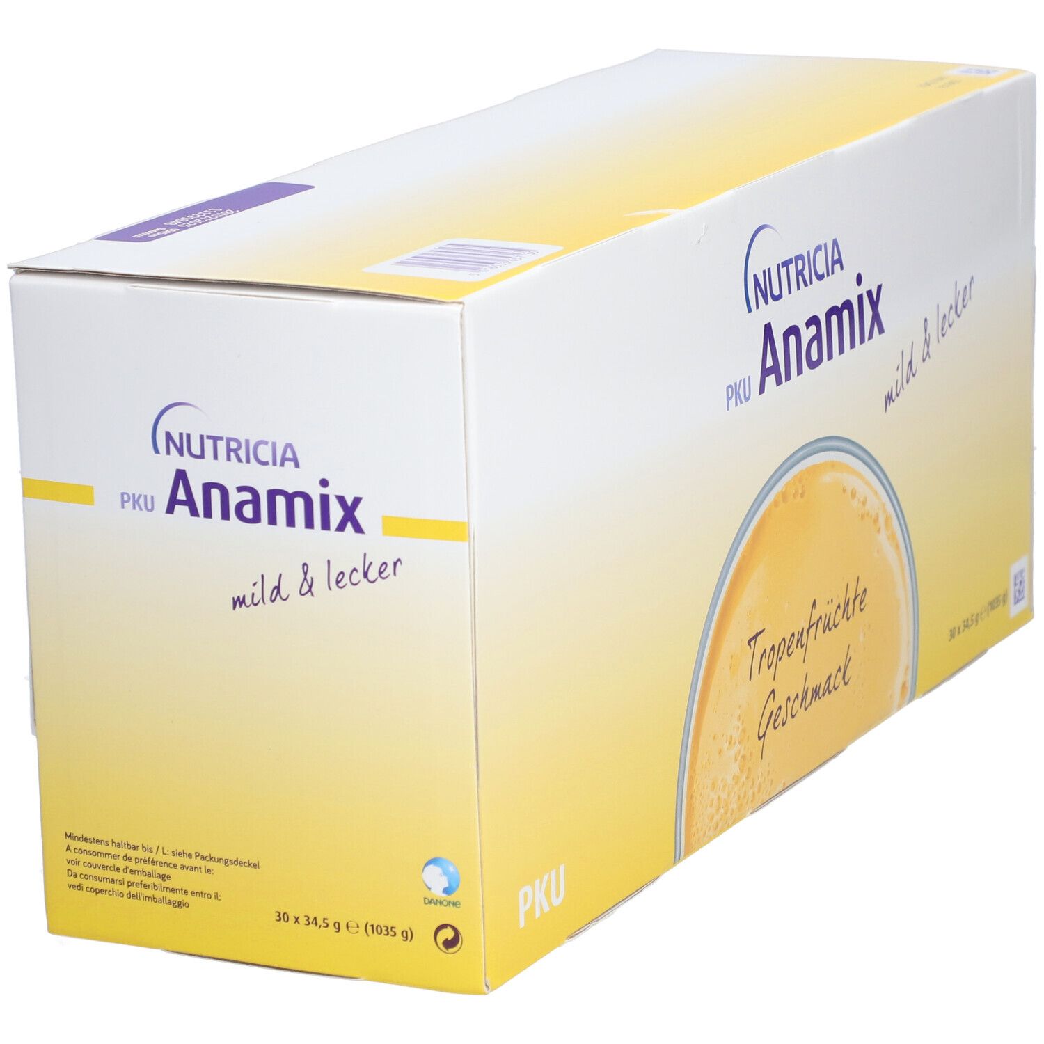 NUTRICIA PKU Anamix Tropenfrüchte Geschmack
