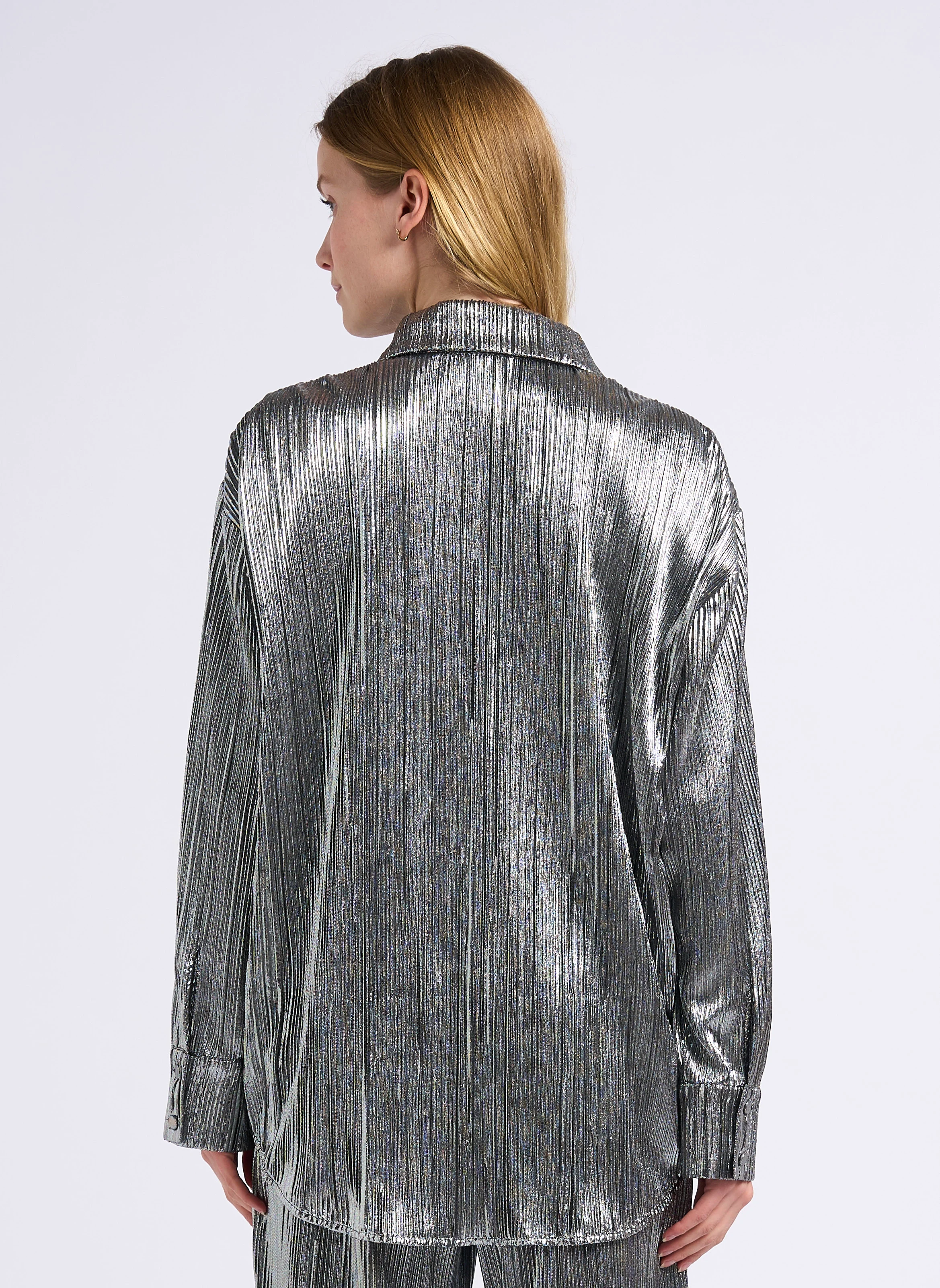 LINDA - Chemise col classique| Gris