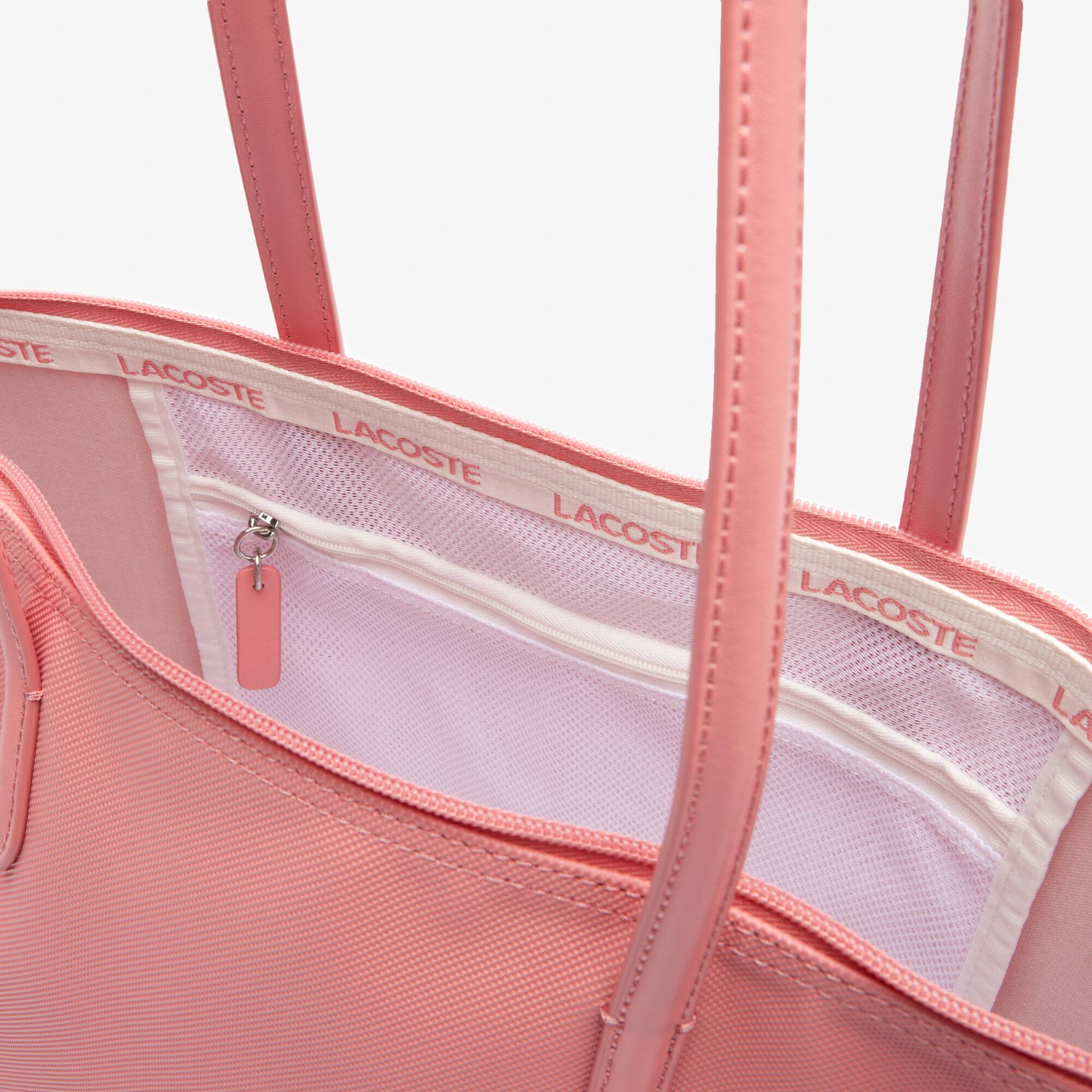 Damen L.12.12 Concept Tote Bag mit Reißverschluss Taschen - Rosa - Lacoste - Damen