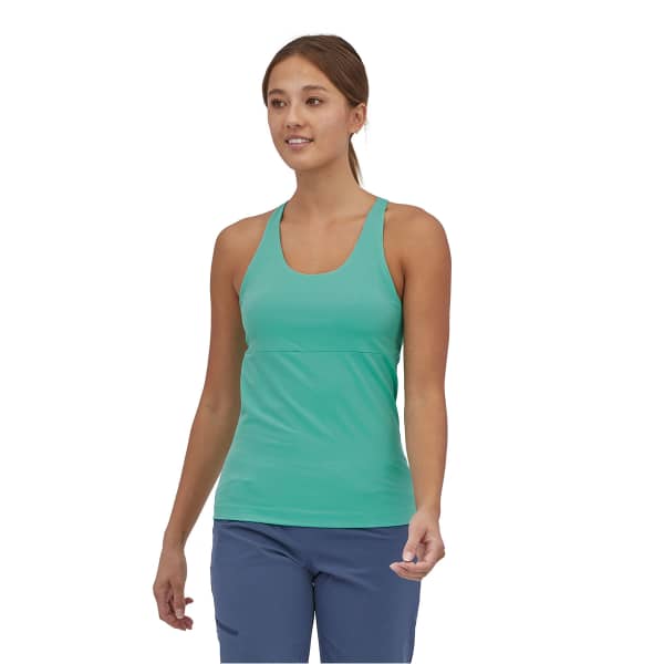 Débardeur randonnée PATAGONIA W'S MIBRA TANK FRESH TEAL