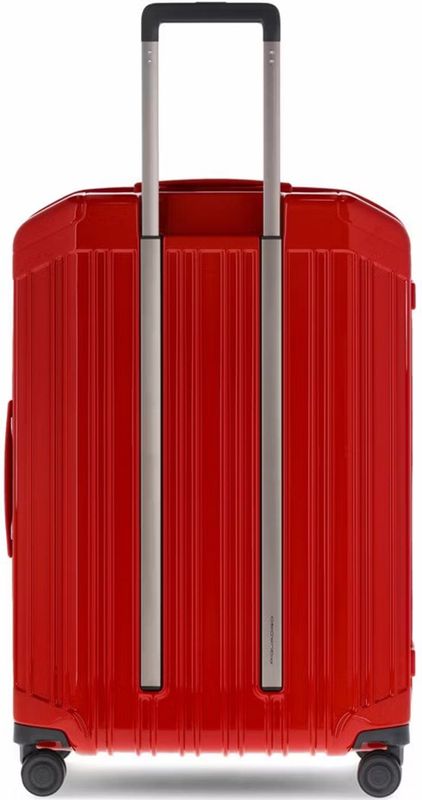 Piquadro - PQ-Light Medium Trolley - Zwart - Polycarbonaat - 66 Liter