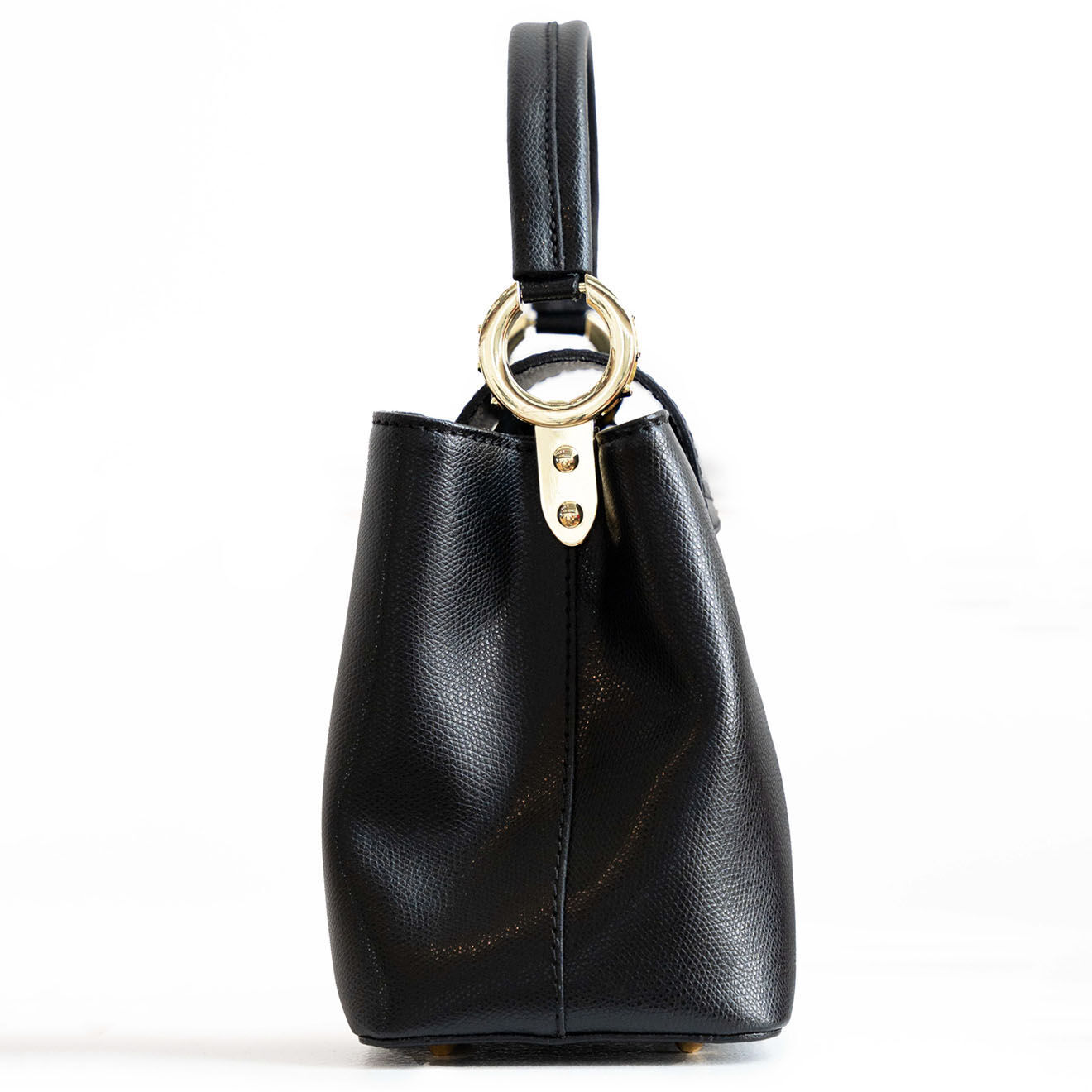 Christian Laurier Sac à main en Cuir Shauna noir - 24,5x29,5x12 cm