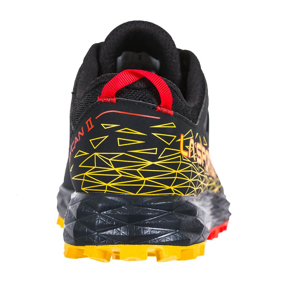 La Sportiva LYCAN II - Chaussures trail Homme black/yellow