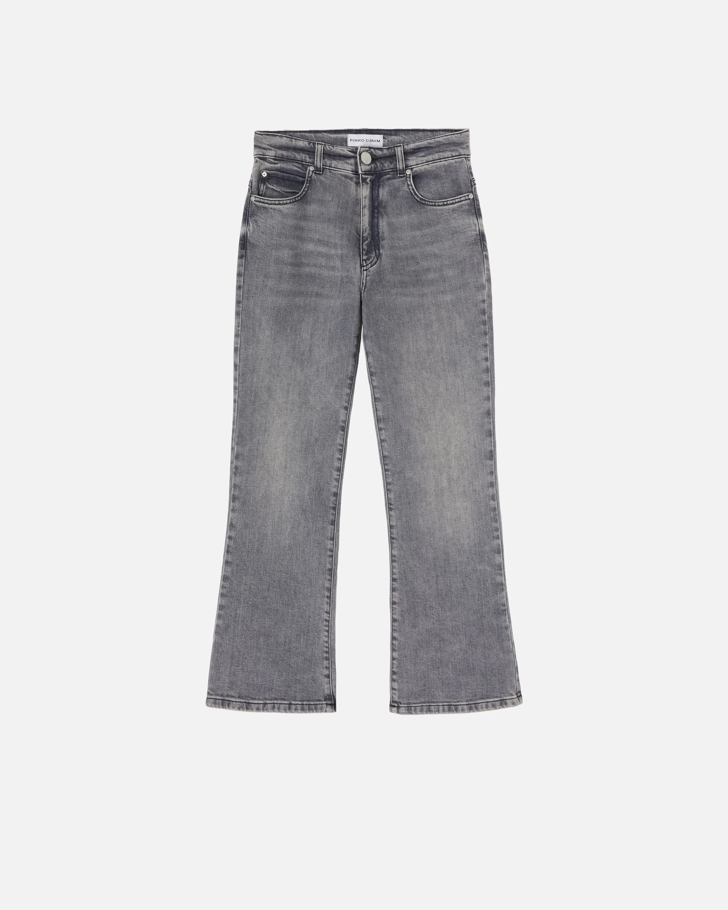 Jean bootcut gris vintage | Gris