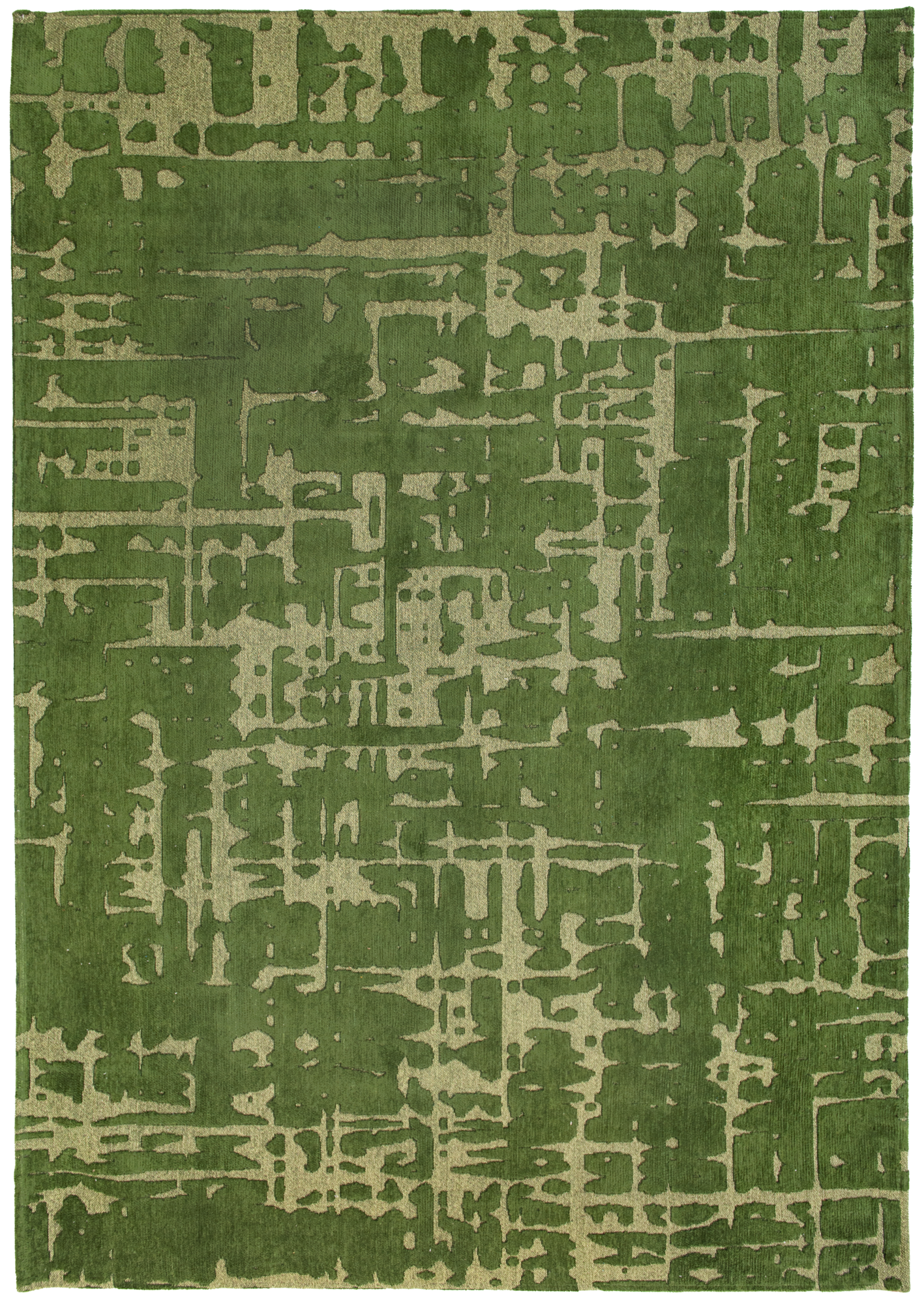 Ecorugs vloerkleed Baobab groen 240x340 cm
