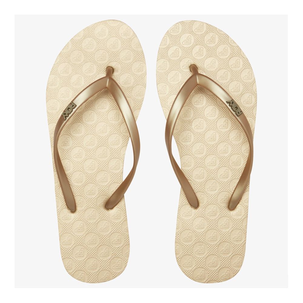 Roxy VIVA - Tongs Femme metallic gold