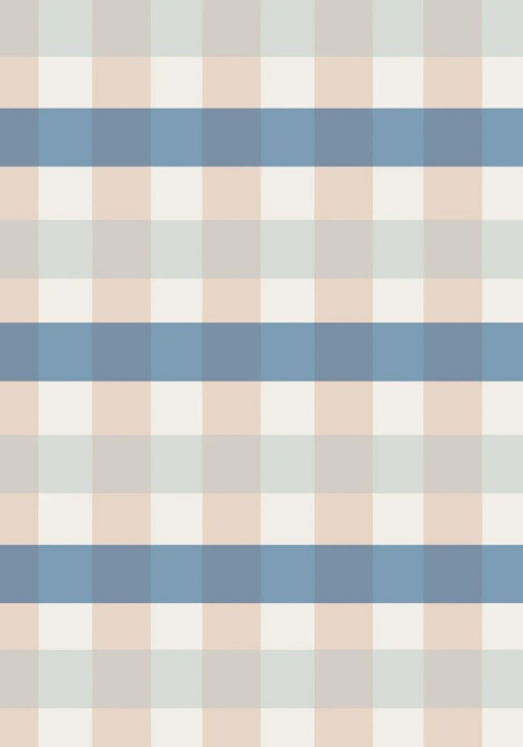 Lili Pepper Waschtuch 2er-Set Blue Check
