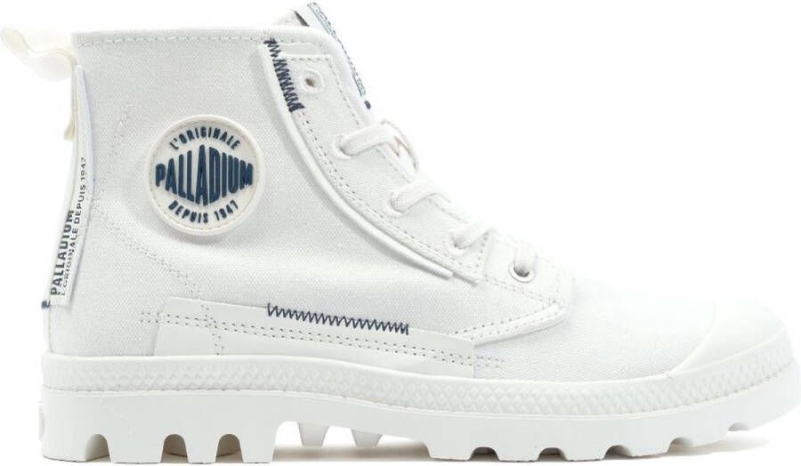 Palladium PAMPA~UNDERLAYER~~~~~~~~~~~~~~ Half-hoge schoenen Wit beige