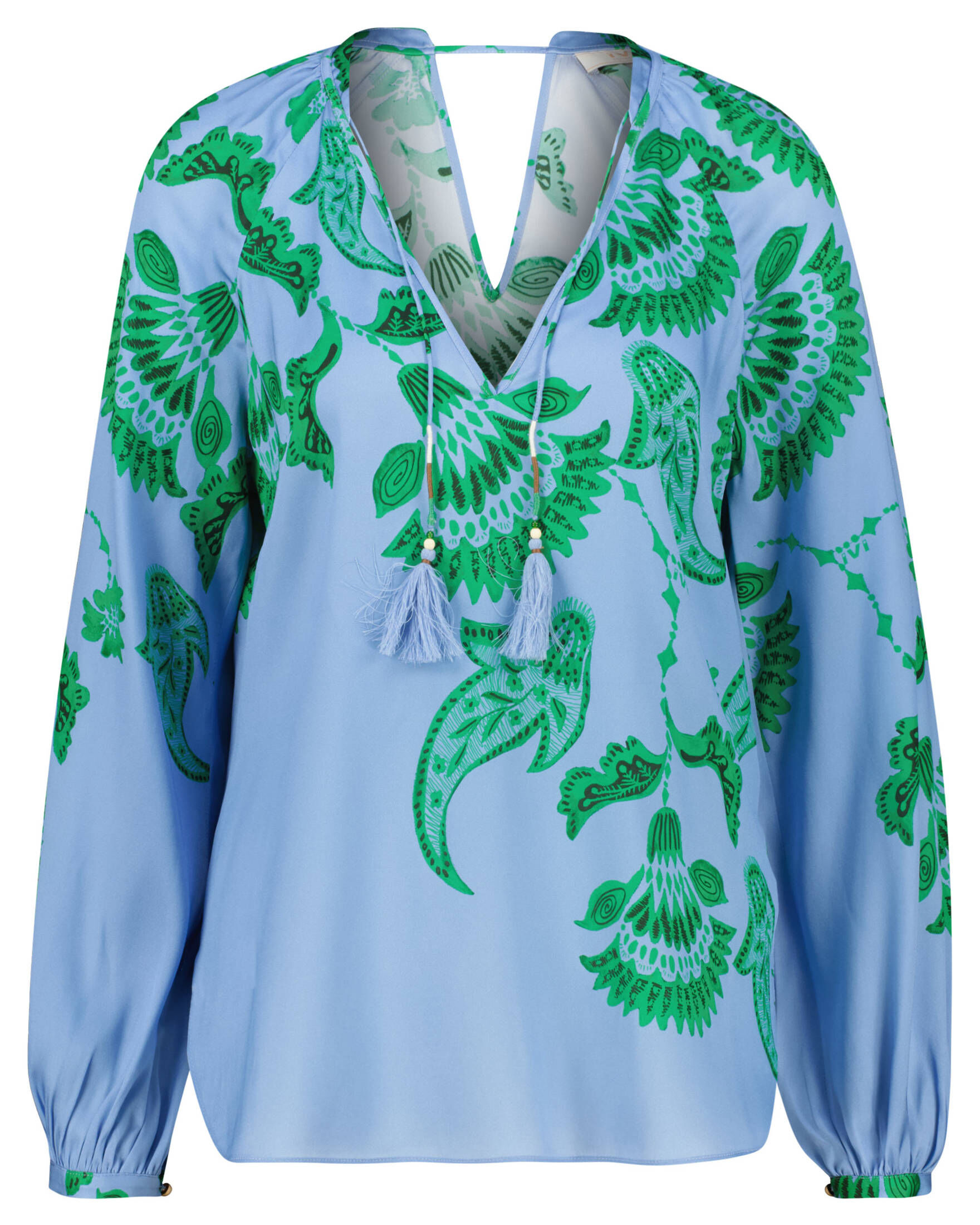 IVI Collection| Damen Tunikabluse CORAL FLOWER