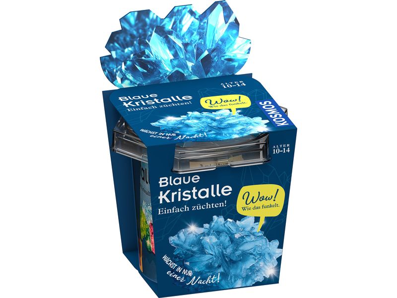 Kosmos Experimentierkasten Blaue Kristalle selbst züchten Spannende Experimente