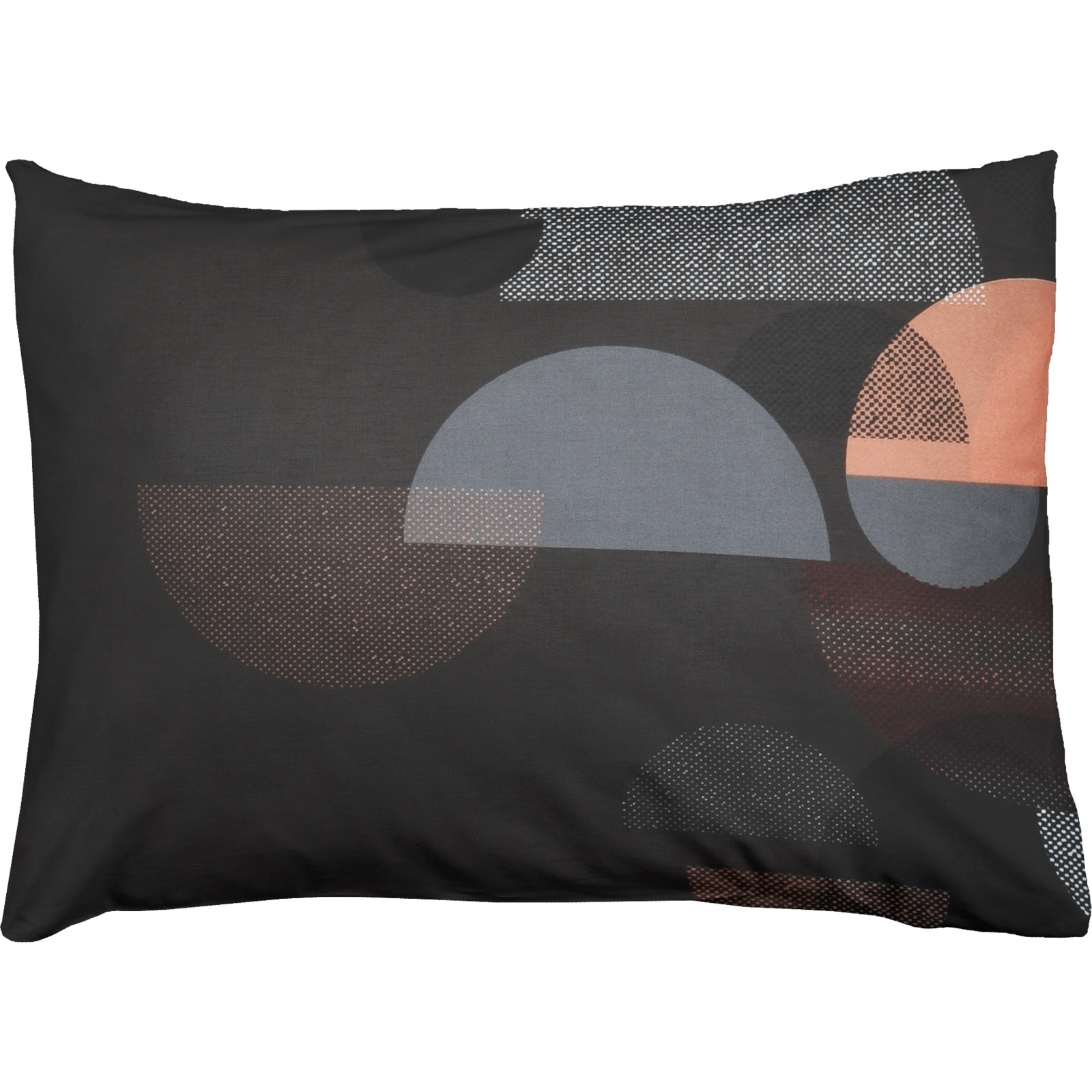 Bettwäsche Microfaser Mond schwarz 50x70 Kissenbezug