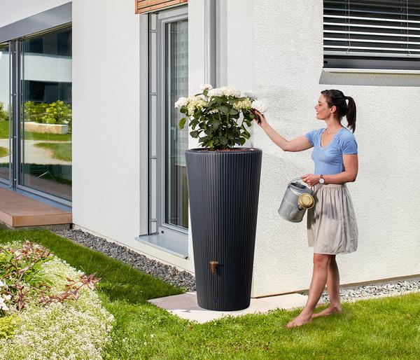 4Rain 2in1 Regenspeicher Vaso Decor, 220 l