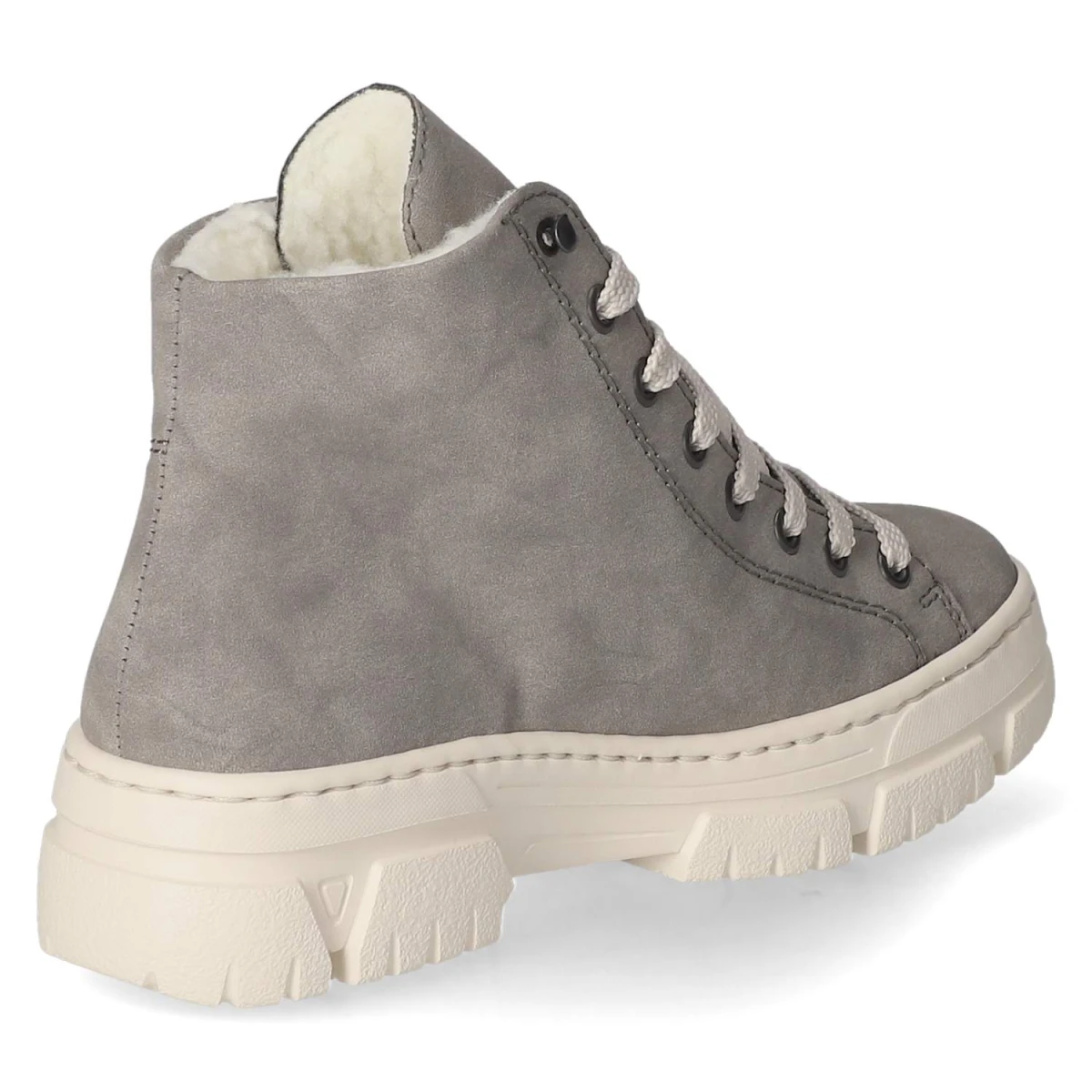 RiekerSchnürstiefeletten - grau