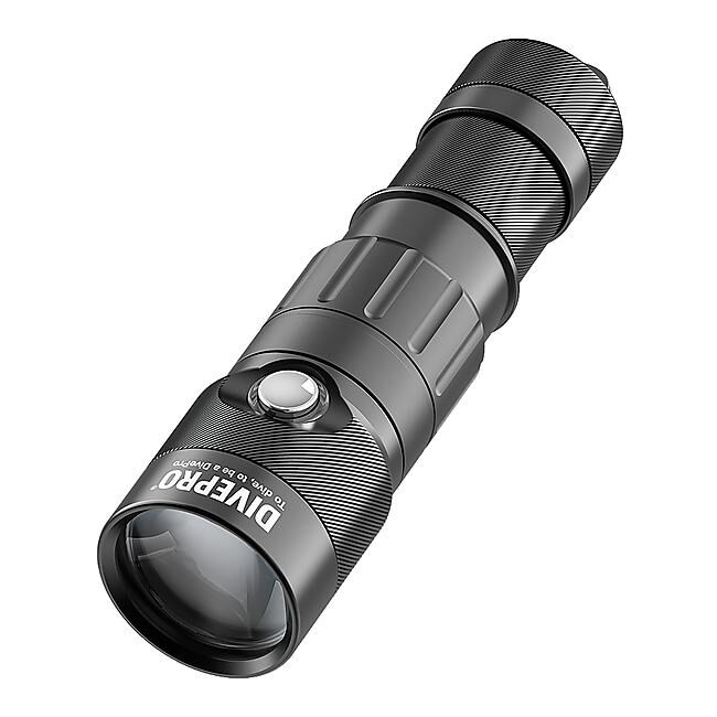 DIVEPRO - LAMPE DE PLONGEE RECHARGEABLE S17U