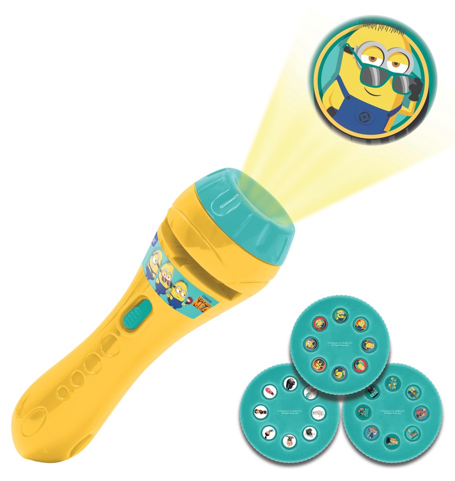 Lexibook - Minions Stories Projector and Torch Light - (LTC050DES)