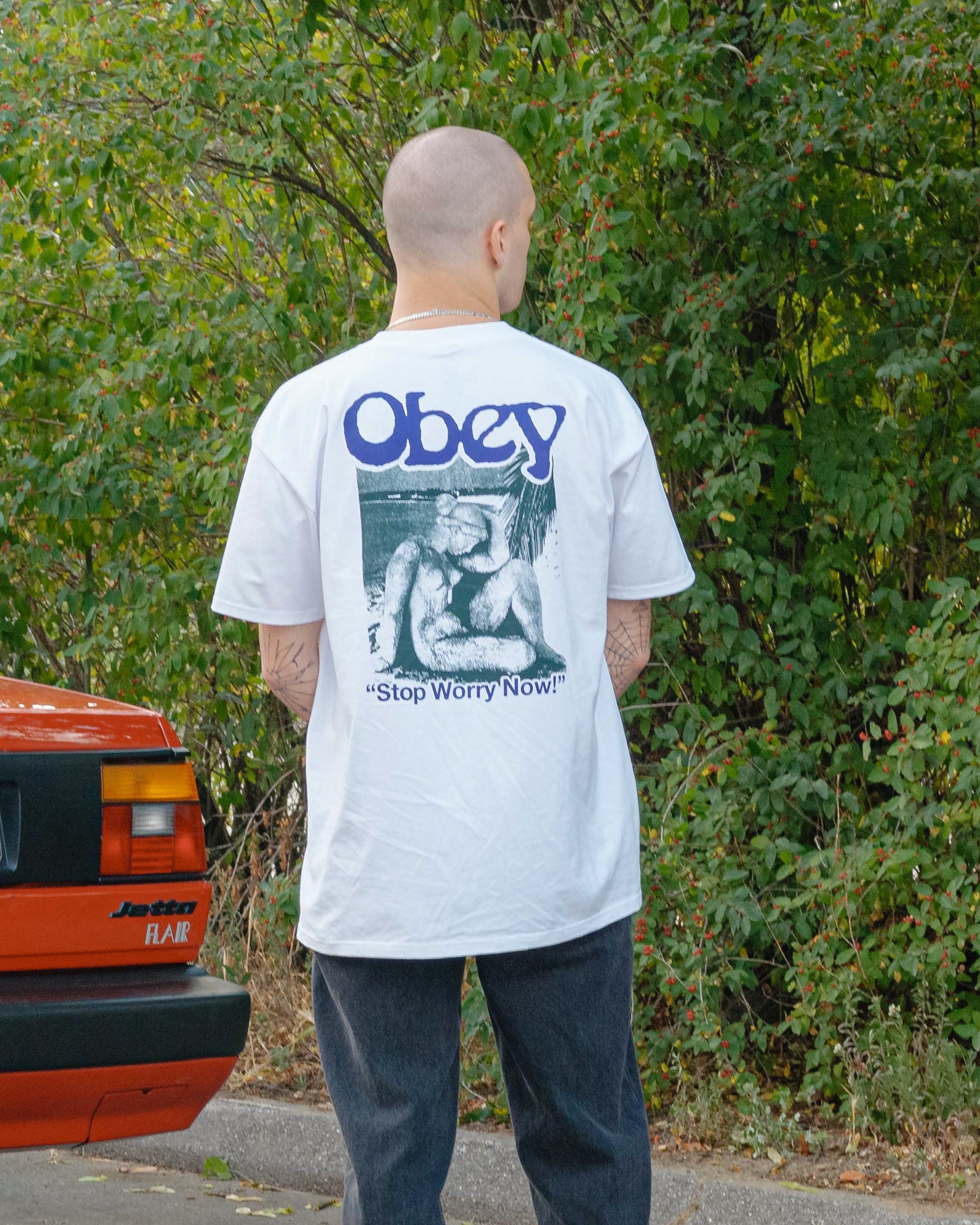 Obey<br>Stop Worry Now T-Shirt
