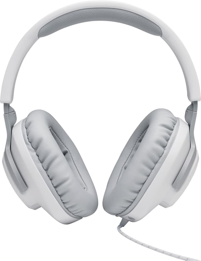 JBL Quantum 100 gaming headset (hvid)