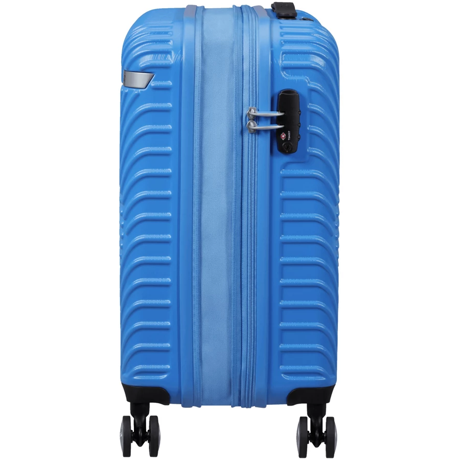 American Tourister Mickey Clouds - 4-Rollen-Kabinentrolley 55 cm erw. Mickey Tranquil Blue